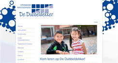 Desktop Screenshot of dedubbeldekker.nl